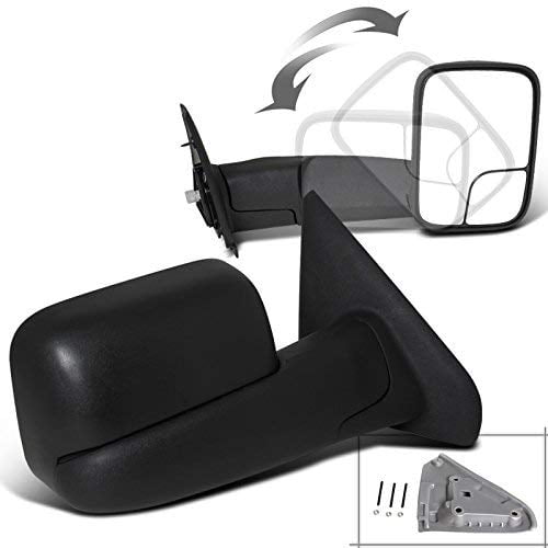 2002-2008 Dodge Ram Extend Flip-Up POWER+HEATED Towing Mirrors Left+Right 